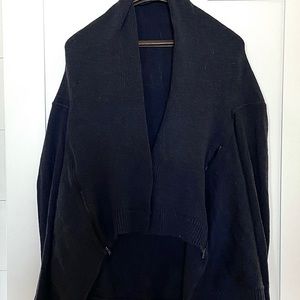 Lululemon Merino wool wrap sweater